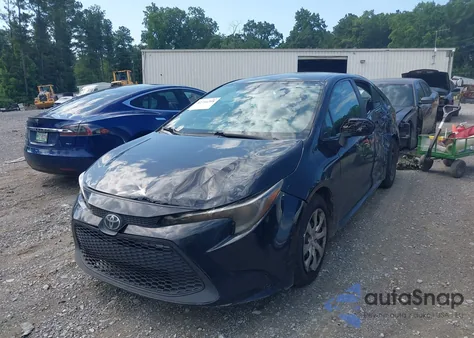 2021 Toyota Corolla Le из США, поврежденный, VIN 5YFEPMAE1MP191829